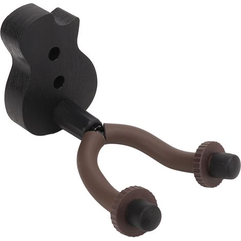 Support mural pour guitare, crochet de fixation, rack de rangement, support d'instrument pour basse, accessoire robuste, accroche-guitare, support mural pour guitare électrique ou acoustique. (1/5)