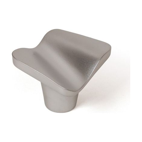 Lot 10 Boutons Zamak Chrome Mat Design Moderne, Finition Mate Durable - Reunion Industrial