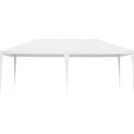 Tente de réception, Pavillon, Pergola, Tente de jardin, 4x6 m Blanc OIB3121E (1/5)