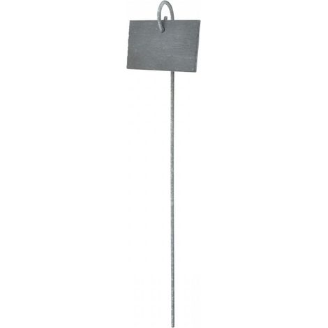 Étiquettes du potager en ardoise + support lot de 3 (1/4)
