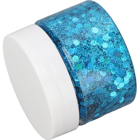 Flacon de 40 ml de colle pailletée pelable pour maquillage du visage et du corps, colle en poudre pailletée, pour festivals, scène et maquillage effets spéciaux de cinéma, colle pailletée, accessoires (1/5)