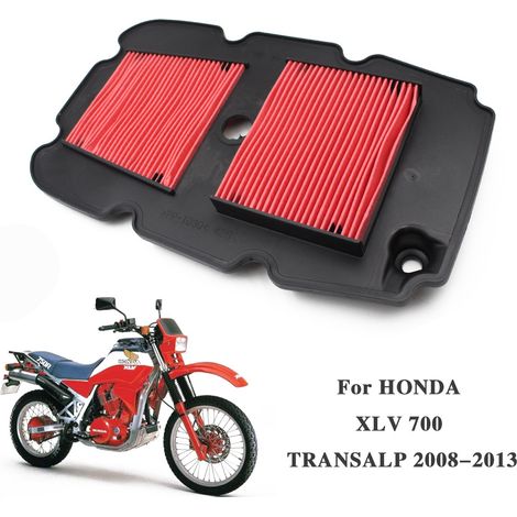 Air filter element compatible with Honda XL700V XLV700 Transalp 2008-2011
