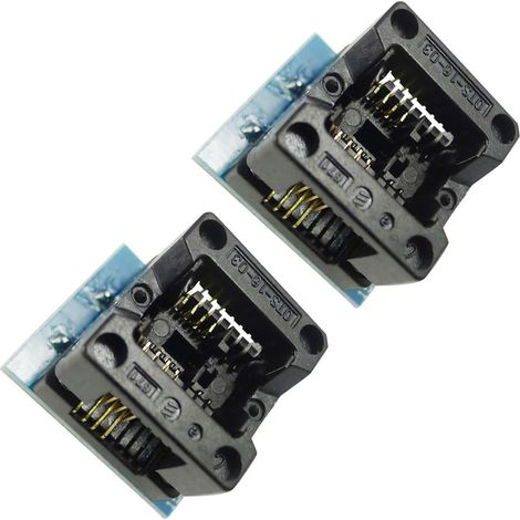 Sop8 à Dip8 Programmeur adaptateur convertisseur Douille étroite pour programmation IC Test (1/5)