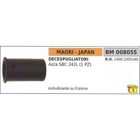Antivibrante frizione asta MAORI decespugliatore ASTA SBC 242L (1 PZ) 008055