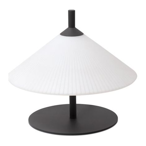 Faro SAIGON Lámpara Pie Gris Blanco Mate 0,1M R55 IP65 (1/3)