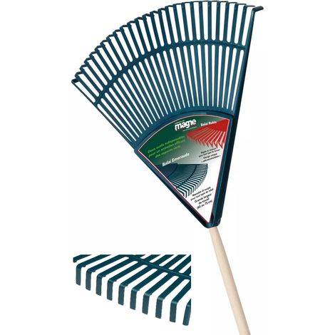 balai emeraude 26 dents largeur 60 cm emmanché 150cm