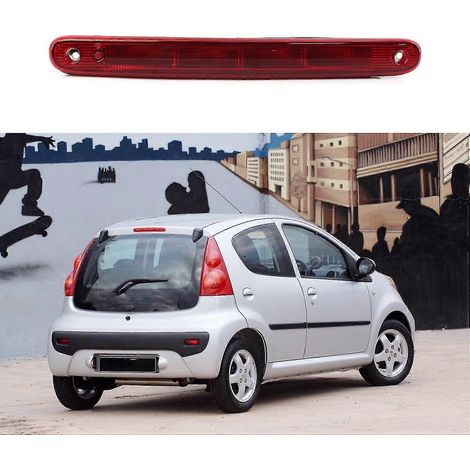Luz de freno de alta gama de repuesto para PEUGEOT 107 CITREON C1 TOYOTA AYGO 2005-2014 (Roja) (1/4)