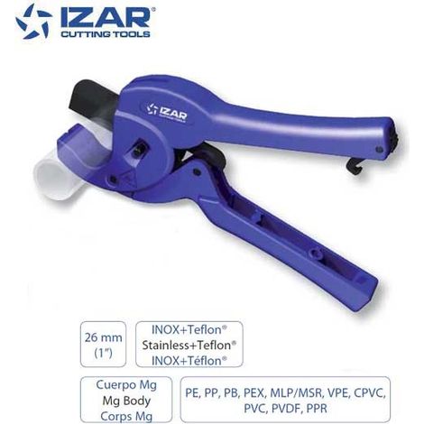 coupe tube ciseaux 26 mm Izar pour tubes plastiques et multicouches
