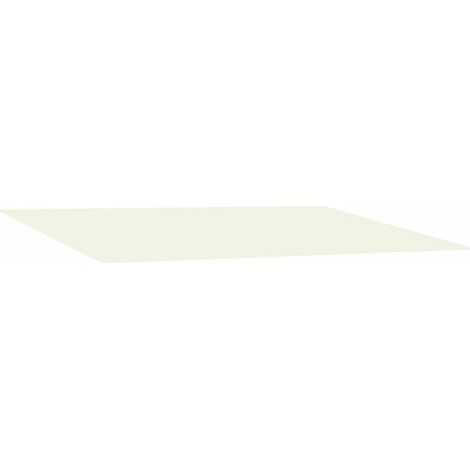 Toile de remplacement pour auvent, blanc cassé, 500 x 300 cm, polyester. (1/5)