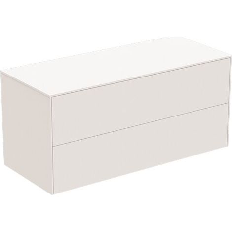 IDEAL STANDARD T4324Y1 meuble sous-lavabo Conca, 2 tiroirs (1/2)