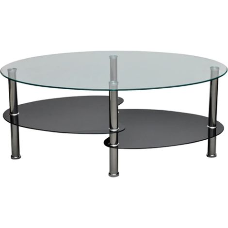 Coffee Table with Exclusive Design Black vidaXL (1/4)
