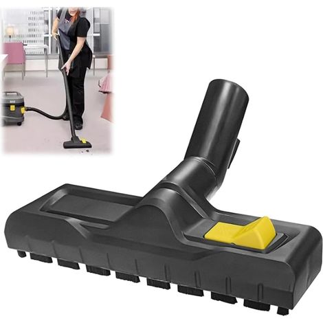 Cepillo de repuesto para aspiradoras Kärcher (modelos WD3, WD4, WD5, WD6), boquilla, cepillo para suelos, boquilla para ranuras (uso en seco y húmedo) (1/5)