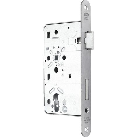 BKS Türschloss PZ-Schloss Klasse 4 Dornmaß 65 mm Stulp 24 mm DIN Rechts Entfernung 72 mm Haustürschloss Objektschloss von SOTECH für Haustüren (1/3)