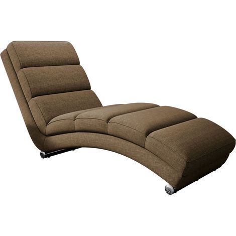 Chaise longue Comfivo Pirum, Lux 03, 84x62x180cm, Tissu, Pieds: Plastique (1/5)