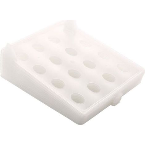 12 pièces Organisateur de garde-robe, plateau de rangement transparent pour chemises, t-shirts et vêtements pliés, idéal placard et valise