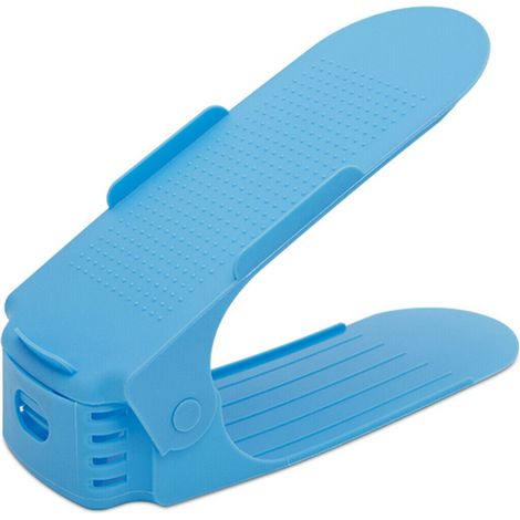 Haven Space Saver Shoe Rack Organisers, Standard Size - Blue (1/5)
