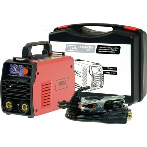 Soldadora inverter PRAKTIK 200 LED SYNERGY - BW PRAK200LE (1/2)