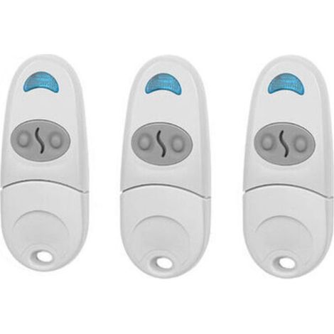 Telecommande d'origine Came TOP432NA 3 pieces. Frequence de code fixe 433,92 MHz (1/5)