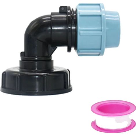 Adaptador para tanque IBC, conector de tubo de PE, instalación rápida, 32MM-B (1/2)