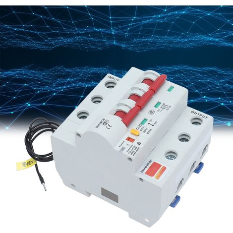 Interrupteur intelligent tripolaire avec télécommande, Wi-Fi et Bluetooth, disjoncteur 125 A (1/5)