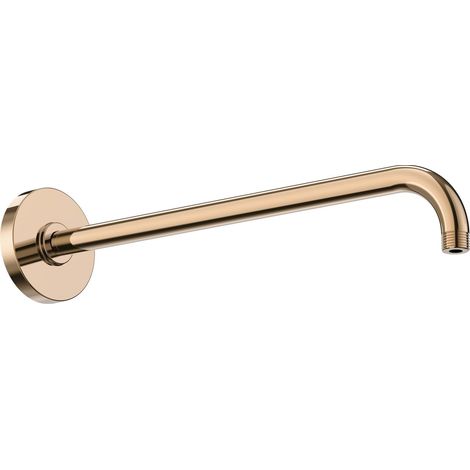 ROCA A5B0250RG0 Brazo Ducha Pared 400 Color Oro Rosa - ref: A5B0250RG0 (1/2)