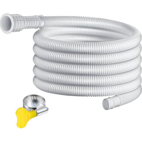 YMYNY Tuyau De Vidange Pour Déshumidificateur, Tuyau Climatiseur Mobile Universel, Tuyau Évacuation De Climatiseur Avec Clip De Connexion, Pour La Plupart Des Déshumidificateurs, Climatiseurs 4M (1/5)
