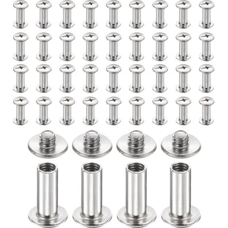 Chicago Screw M4x13mm 6mm Longueur Métal Phillips Clou Rivet (1/5)