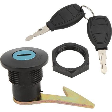 Verrouillage Universel pour Coffre de Scooter et de Moto en Aluminium et Plastique – Installation Facile et Sécurisée (1/5)