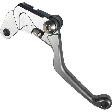 Levier Cross Alu Court Repliable - Frein - Couleur Titane - YAMAHA WR 250 (1/2)