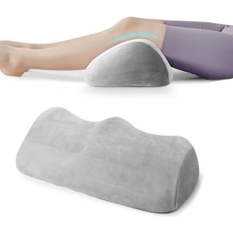 Cuscino ergonomico per ginocchia e gambe, piccolo cuscino di rialzo, cuscino di supporto in memory foam per ginocchia e gambe, 50 x 30 x 14,5 cm (1/5)