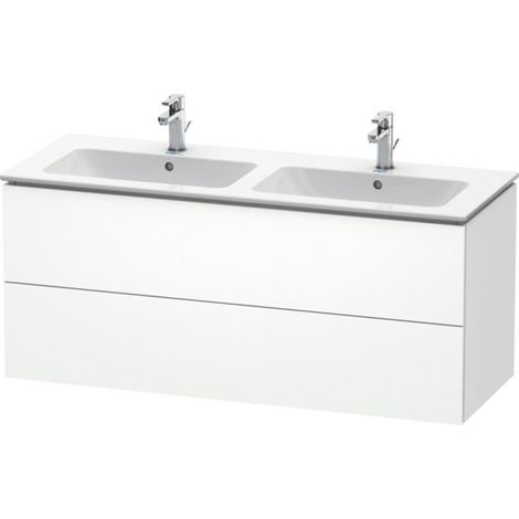 Duravit L-Cube bâti-support lavabo suspendu, 2 tiroirs, (1/5)
