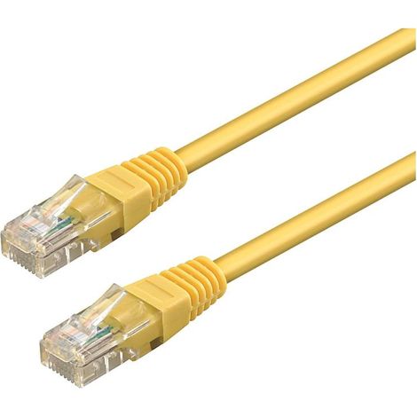 WP WPC-PAT-6U030Y Netzwerkkabel Gelb 3 m Cat6 U/UTP (UTP)