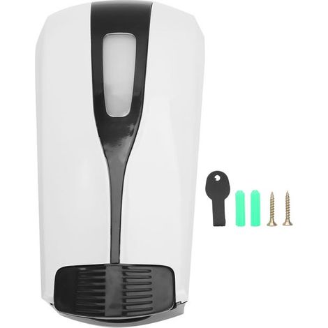 Dispensador de jabón mural para baño con dispensador de jabón líquido de 500 ml. (1/5)