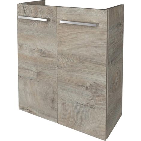 FACKELMANN SBC Beckenunterschrank 55 Nature-Oak-Optik (1/4)