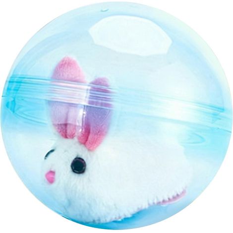 Balle électrique pour hamster - Jouet interactif à rouler pour chats et chiens, rotation à 360°, jeu d'éveil amusant pour l'intérieur et l'extérieur