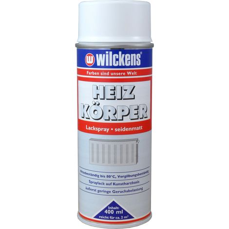 Wilckens Heizkörper Spraylack Weiß seidenmatt 0,4l 16104500140 (1/2)
