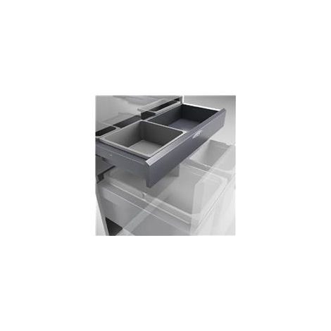 Naber Cox Base-Board® 600, Abfallsammler für Frontauszüge, anthrazit (1/3)