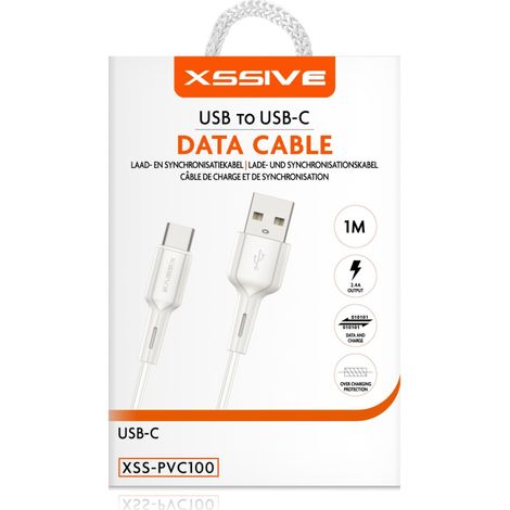 Lade- und Datenkabel Kompatibel mit USB-C Auto Disconnect 1m