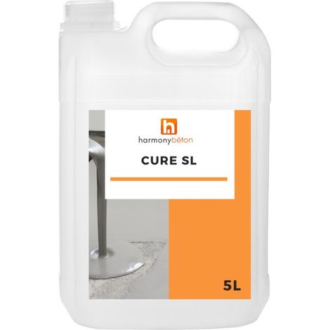 Produit de Cure pour béton à base de solvants - 5 L - Harmony Béton