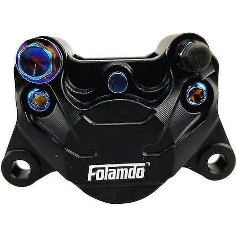 Étrier de frein à disque pour moto, entraxe de 84 mm, diamètre 200 mm, arrière 220 mm, 2 pistons, pour scooter, moto tout-terrain, mini-moto, Grom - Noir (1/5)