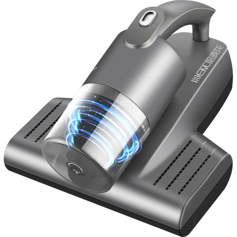 Aspirateur Anti-Acariens Sans Fil, Forte Puissance d'Aspiration, Stérilisation UV et Aromathérapie, Nettoyeur de Literie pour Éliminer les Acariens (1/2)