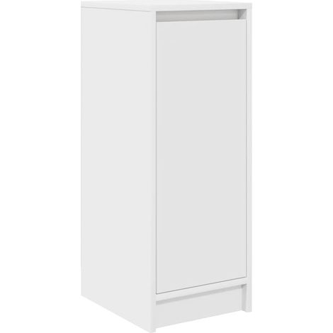 Maison Exclusive - Scarpiera Bianca 29,5x34x76 cm in Legno Multistrato