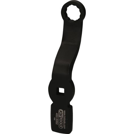 KS Tools 1/2" Schlag-Zwölfkant-Schlüssel mit 2 Schlagflächen, 24mm - 460.5062 (1/3)