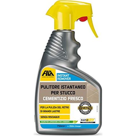 Pulitore instantaneo per stucco cementizio fresco fila instant remover flaconi da 750ml (1/4)