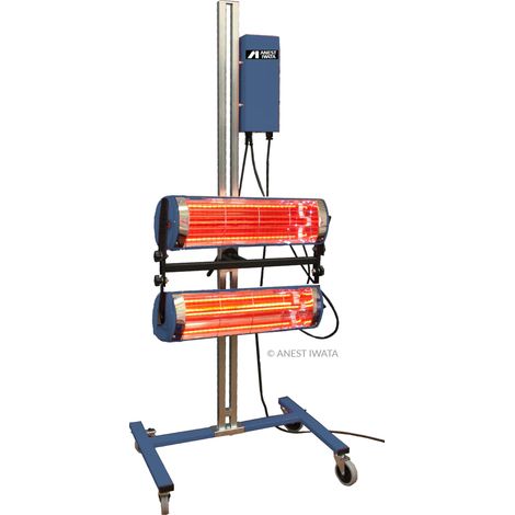 IWATA - Sécheur 2kw mobile électronique avec platine + sup - HL100025 - Ce produit de marque IWATA est neuf.
