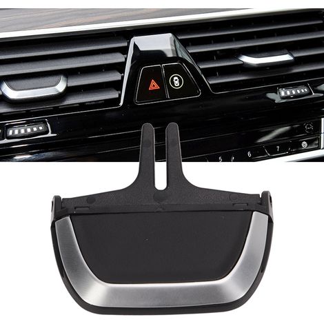 Les palettes de changement de vitesse des bouches d'aération arrière et les clips d'étiquettes des bouches d'aération sont compatibles avec les BMW G30, G31 et G38. (1/5)