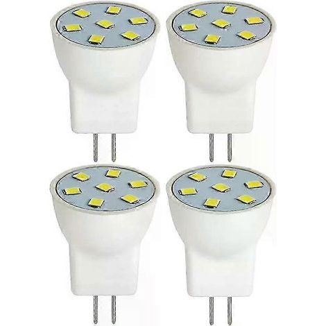 ampoules LED MR8 2W 12V GU40 à deux broches. blanc chaud 2700K-3000K. pour éclairage extérieur basse tension d'arbres et de jardins. (1/5)