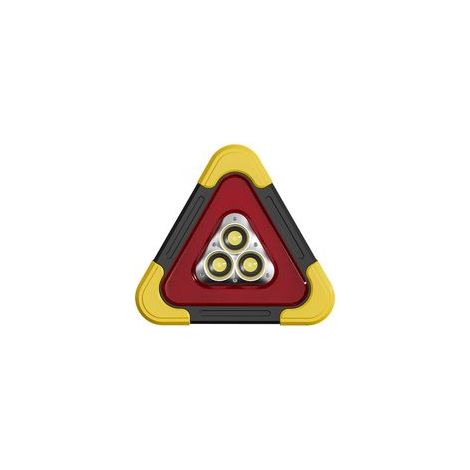 Signe D'avertissement Du Triangle Solaire Prudence Arrière Camions Sécurité Marqueur Pour De Plein Air Dirigé Voiture Urgence Triangles Triangulaire Matériau Réfléchissant En Pvc