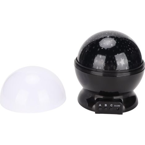 Veilleuse étoilée multifonctionnelle avec projecteur d'étoiles rotatif à 360 degrés pour chambre de bébé (1/5)