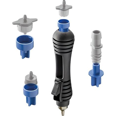 Perforatrice avec adaptateur 3 mm, acier de haute qualité, design ergonomique, polyvalente - MARQUE